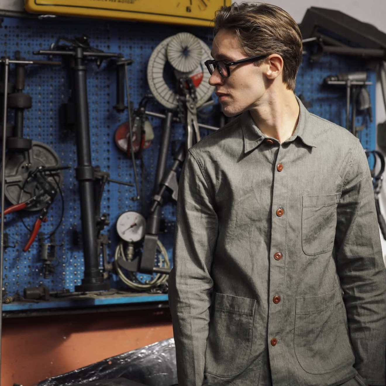 希少☆新品タグ付48East Harbour Surplus ウールベスト East Harbour Surplus - Spring Summer 2025